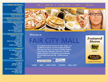 Tablet Screenshot of faircitymall.com